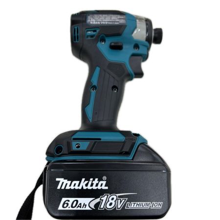 MAKITA マキタ インパクトドライバ コードレス式 18v 充電器・充電池2個・ケース付 TD173 ブルー