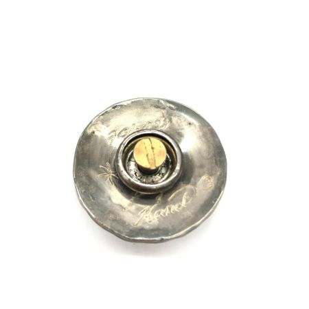  Big Hand ビッグハンド インディアンジュエリー シルバー925 ネジ式 ターコイズコンチョ 18.0g ギャラ付