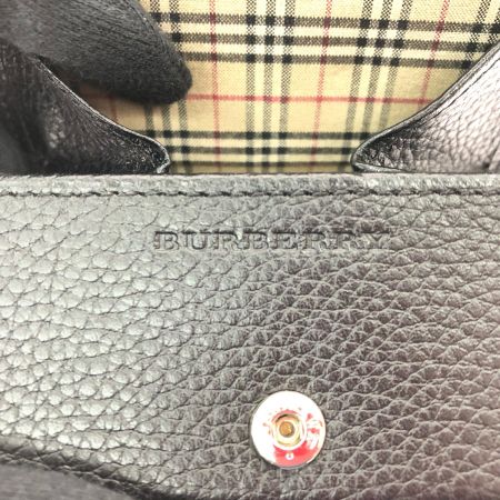  BURBERRY バーバリー ユニセックス 小銭入れ コインケース ノバチェック  ブラック