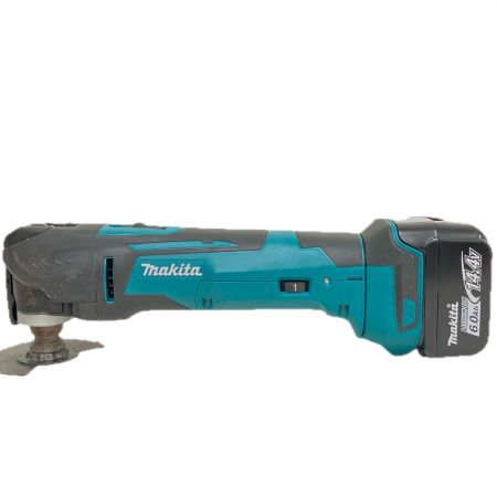  MAKITA マキタ 電動工具 コードレス式 14.4V 充電式マルチツール 充電器・充電池2個・ケース付 PSEマーク有 TM41DRG ブルー
