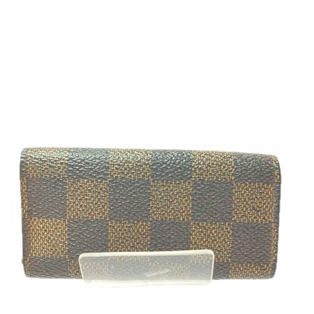  LOUIS VUITTON ルイヴィトン ユニセックス 4連キーケース ダミエ ミュルティクレ4 N62631 ブラウン