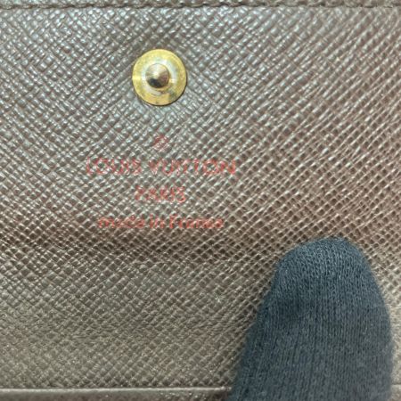  LOUIS VUITTON ルイヴィトン ユニセックス 4連キーケース ダミエ ミュルティクレ4 N62631 ブラウン