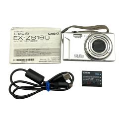▼▼ CASIO カシオ コンパクトデジタルカメラ EX-ZS160 Bランク