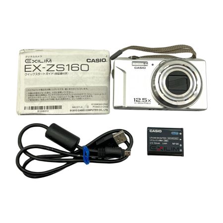  CASIO カシオ コンパクトデジタルカメラ EX-ZS160
