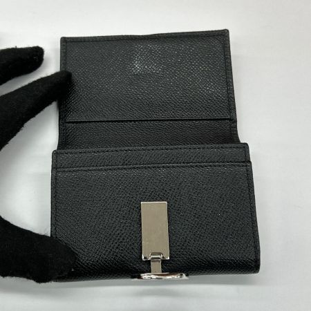  BVLGARI ブルガリ カードケース ロゴクリップ ブラック