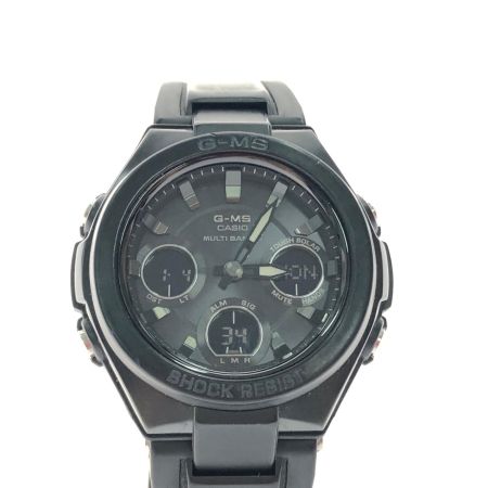  CASIO カシオ メンズ腕時計 デジアナウォッチ 電波ソーラー Baby-G G-MS ジーミズ MSG-W100G ブラック