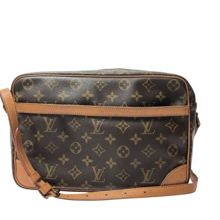  LOUIS VUITTON ルイヴィトン ユニセックス ショルダーバッグ モノグラム トロカデロ30 ポケット内側張替え M51272 ブラウン