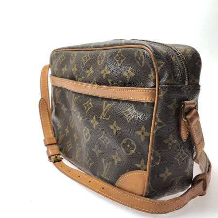  LOUIS VUITTON ルイヴィトン ユニセックス ショルダーバッグ モノグラム トロカデロ30 ポケット内側張替え M51272 ブラウン