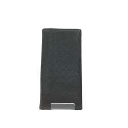 ▼▼ Salvatore Ferragamo サルヴァトーレフェラガモ 二つ折り長財布 ガンチーニ 総柄 型押し レザー IY-569413 ブラウン Bランク