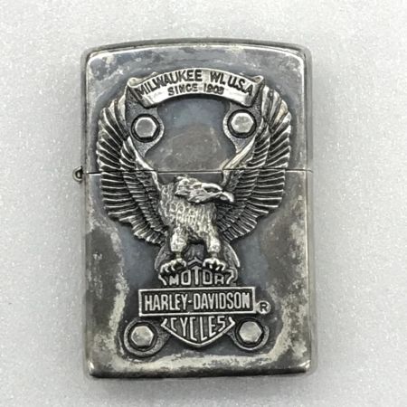  HARLEY-DAVIDSON ハーレーダビッドソン オイルライター ZIPPO イーグルプレート/MILWAUKEE/K-X