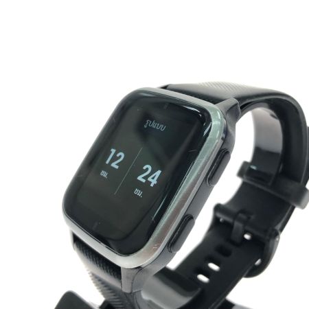 GARMIN ガーミン ユニセックス スマートウォッチ GPS ヴェニュー エスキュー ブラック