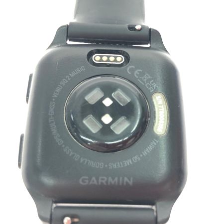 GARMIN ガーミン ユニセックス スマートウォッチ GPS ヴェニュー エスキュー ブラック