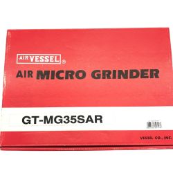 ▼▼ VESSEL ベッセル エア工具 エアーマイクログラインダー GT-MG35SAR Sランク