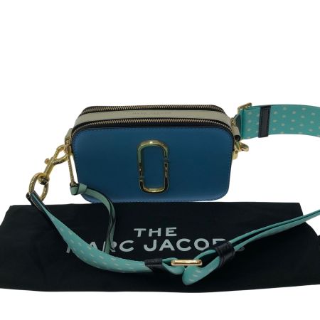  MARC JACOBS マークジェイコブス レディース ショルダーバッグ ショルダーポーチ スナップショット M0012007 ブルー