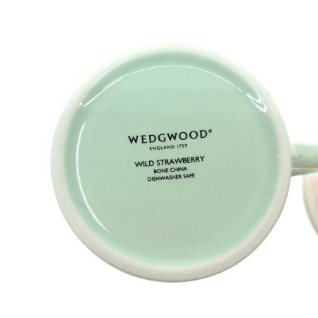  Wedgwood ウェッジウッド 洋食器 WILD STRAWBERRY ワイルドストロベリー マグカップ ペア 箱付