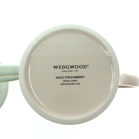  Wedgwood ウェッジウッド 洋食器 WILD STRAWBERRY ワイルドストロベリー マグカップ ペア 箱付