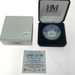 ▼▼ THE HIGHLAND MINT ハイランドミント 大谷翔平 ドジャース移籍記念シルバーコイン 2024個限定 Bランク