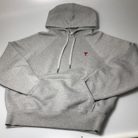  AMI パーカー SIZE L グレー フード付き BFUSW205.747 グレー
