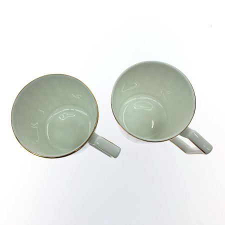  Wedgwood ウェッジウッド 洋食器 マグカップ ルネッサンス ゴールド ピンク ブルー 2Pセット 箱付