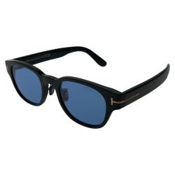 ▼▼ TOM FORD トムフォード アイウェア ユニセックス ウェリントン型 サングラス セルフレーム アジアンフィット TF1041-D ブラック Bランク
