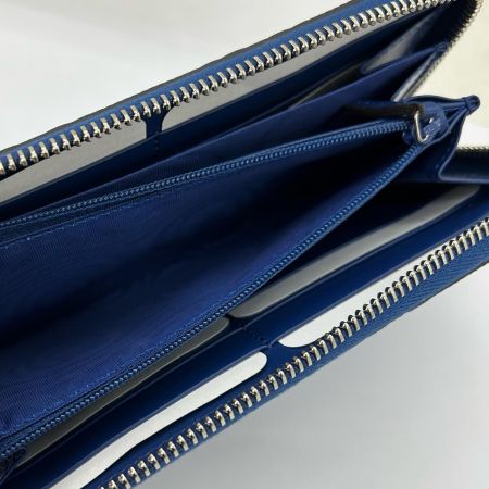  GUCCI グッチ GGエンボス ウォレット ラウンドファスナー長財布 6255558-203887 ブルー