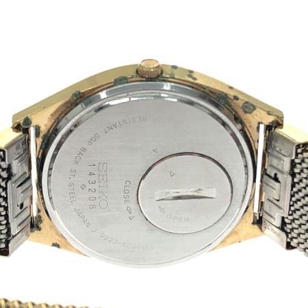 SEIKO セイコー メンズ腕時計 クオーツ KING QUARTZ キングクオーツ ヴィンテージ デイデイト ベルト社外品 9923-8060