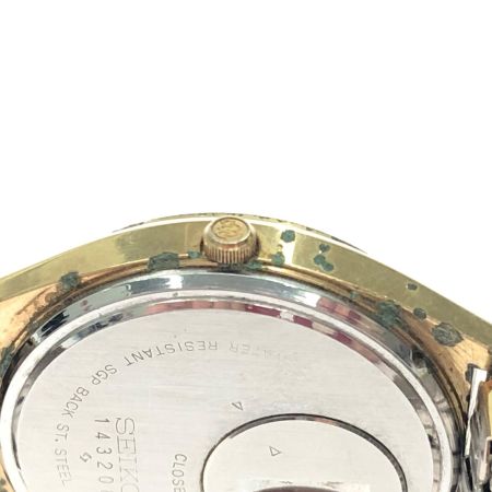 SEIKO セイコー メンズ腕時計 クオーツ KING QUARTZ キングクオーツ ヴィンテージ デイデイト ベルト社外品 9923-8060