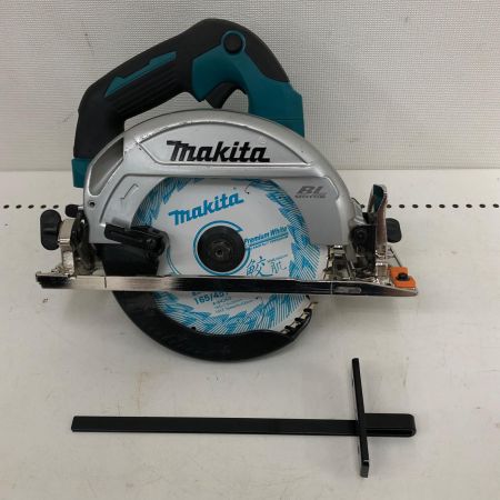  MAKITA マキタ 電動工具 コードレス式 18V 165mm 充電式マルノコ 丸のこ 本体のみ HS610D ブルー