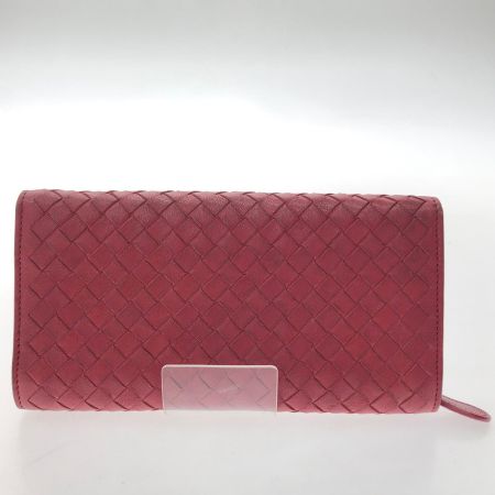  BOTTEGA VENETA ボッテガヴェネタ ユニセックス 長財布 イントレチャート 150509 V001N 6411 レッド