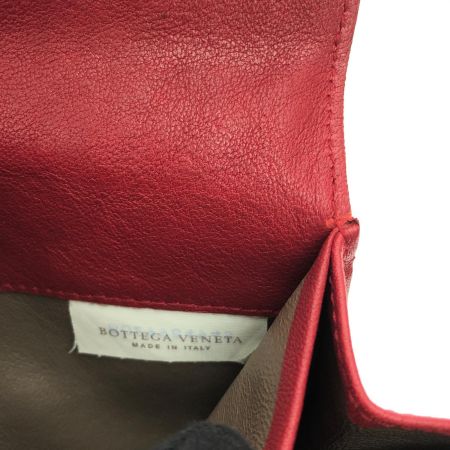  BOTTEGA VENETA ボッテガヴェネタ ユニセックス 長財布 イントレチャート 150509 V001N 6411 レッド