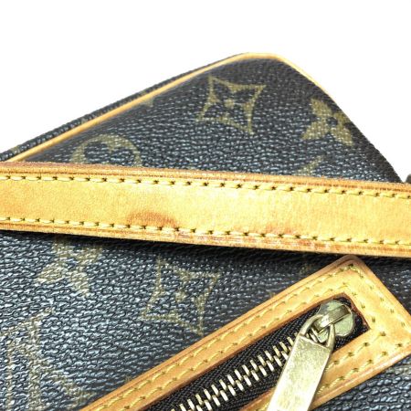  LOUIS VUITTON ルイヴィトン レディース ショルダーバッグ モノグラム ポシェットシテ M51183 ブラウン