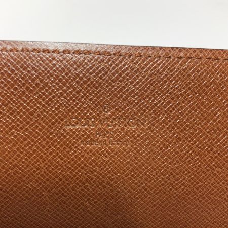  LOUIS VUITTON ルイヴィトン メンズ 二つ折り長財布 日本円札入れ モノグラム ポルトフォイユ M61818 ブラウン