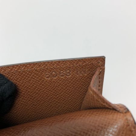  LOUIS VUITTON ルイヴィトン メンズ 二つ折り長財布 日本円札入れ モノグラム ポルトフォイユ M61818 ブラウン