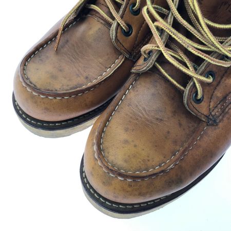  RED WING レッドウィング メンズブーツ アイリッシュセッター モックトゥ ブーツ 縦羽タグ 織りネームタグ 875 ブラウン