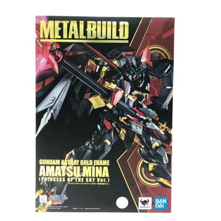  BANDAI バンダイ 機動戦士ガンダムSEED ASTRAY メタルビルド ガンダムアストレイゴールドフレーム 天ミナ 天空の皇女Ver.