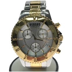 ▼▼ VERSACE ベルサーチ  腕時計 クォーツ ステンレススチール VSPGN2319 Bランク