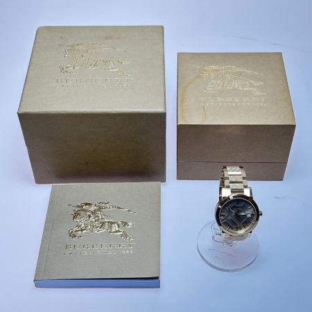  BURBERRY バーバリー クォーツ オールゴールドカラー ステンレススチール BU9038