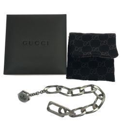 ▼▼ GUCCI グッチ アクセサリー ブレスレット SV925 箱・布袋付 オールド Cランク