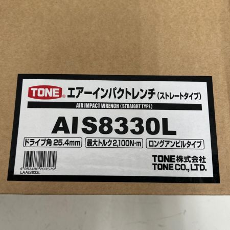   TONE エアーインパクトレンチ (ストレートタイプ) 最大締付トルク2100N･m AIS8330L