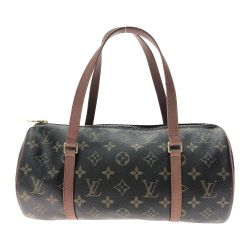 ▼▼ LOUIS VUITTON ルイヴィトン レディース ハンドバッグ モノグラム パピヨン30 M51385 ブラウン Bランク