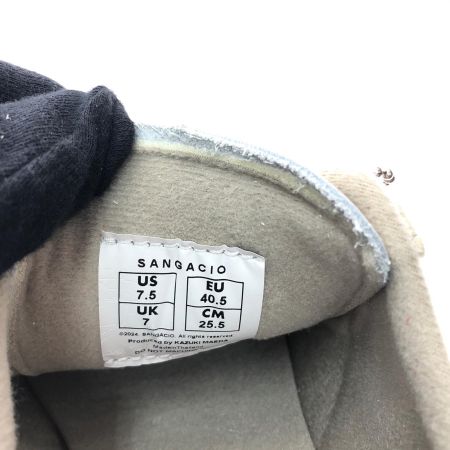  SANGACIO メンズスニーカー にゅーず BLOW 2024S/S 25.5cm ホワイト
