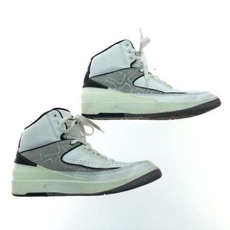  NIKE ナイキ メンズスニーカー ハイカットスニーカー エアジョーダン2 レトロ 26cm DR8884-102 ホワイト