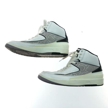  NIKE ナイキ メンズスニーカー ハイカットスニーカー エアジョーダン2 レトロ 26cm DR8884-102 ホワイト