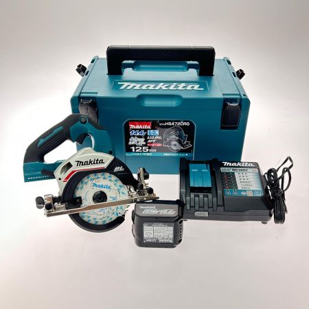  MAKITA マキタ 丸のこ コードレス式 14.4v PSEマーク有 充電器・充電池1個・ケース付 HS472DRG