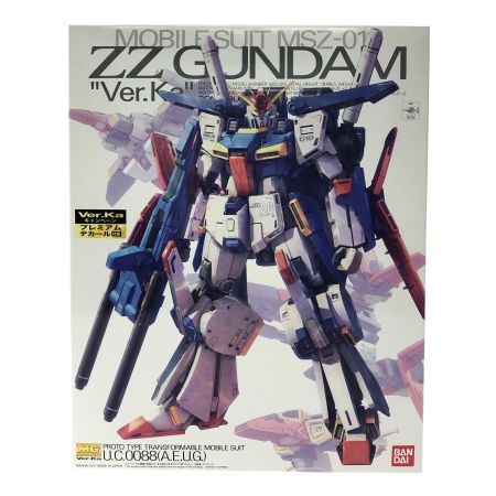  BANDAI バンダイ 機動戦士ガンダム MG 1/100 MG MSZ-010 ダブルゼータガンダム Ver.Ka プレミアムデカール同梱版