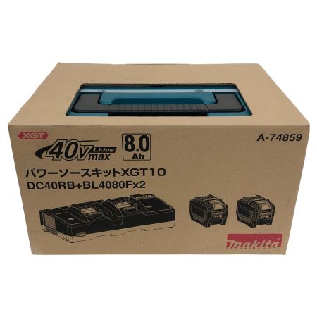  MAKITA マキタ パワーソースキット XGT10 40V バッテリBL4080×2本・充電器DC40RB PSEマーク有 A-74859