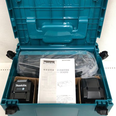  MAKITA マキタ パワーソースキット XGT10 40V バッテリBL4080×2本・充電器DC40RB PSEマーク有 A-74859