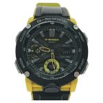 ▼▼ CASIO カシオ メンズ腕時計 クオーツ G-SHOCK アナデジ カーボンコアガード イエロー GA-2000-1A9JF Bランク