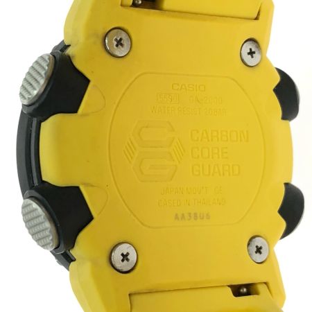  CASIO カシオ メンズ腕時計 クオーツ G-SHOCK アナデジ カーボンコアガード イエロー GA-2000-1A9JF