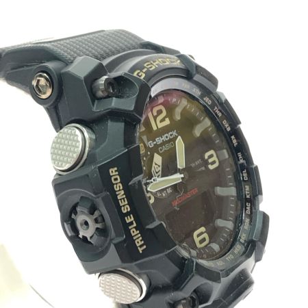  CASIO カシオ メンズ腕時計 デジアナウォッチ 電波ソーラー G-SHOCK Gショック マッドマスター GWG-1000 ブラック